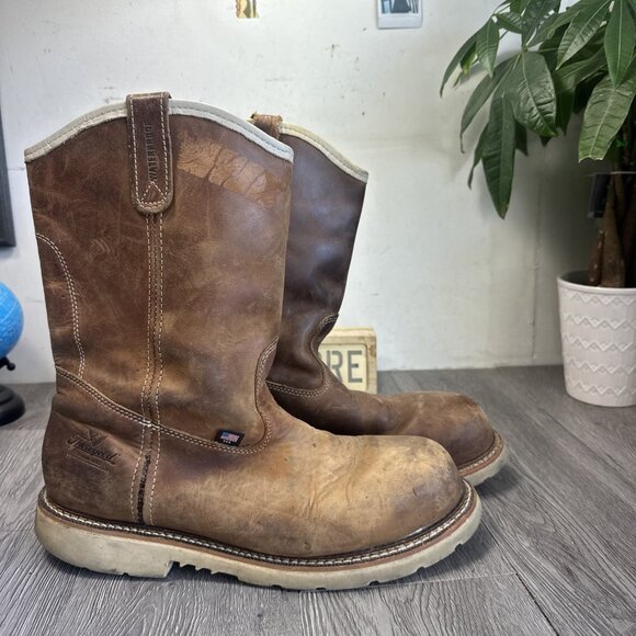 Thorogood American Heritage 11” Steel Toe Wellington Boots 804-3320 Size 11.5 2E